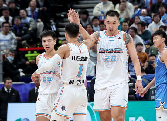 广东凭借团队合作力取胜，山东队实力完败