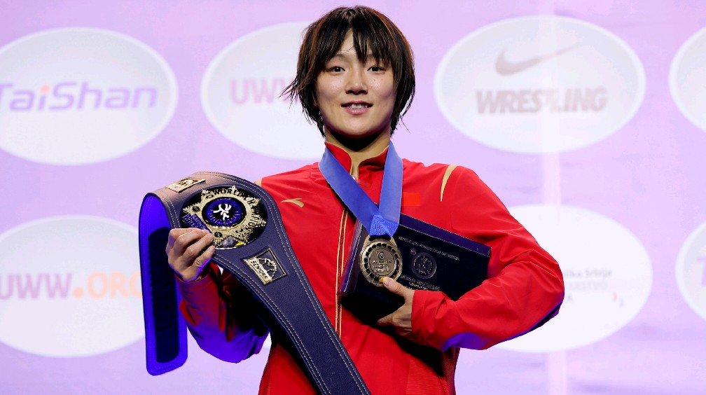 乌克兰选手在摔跤项目中获胜 乌克兰选手在摔跤项目中获胜