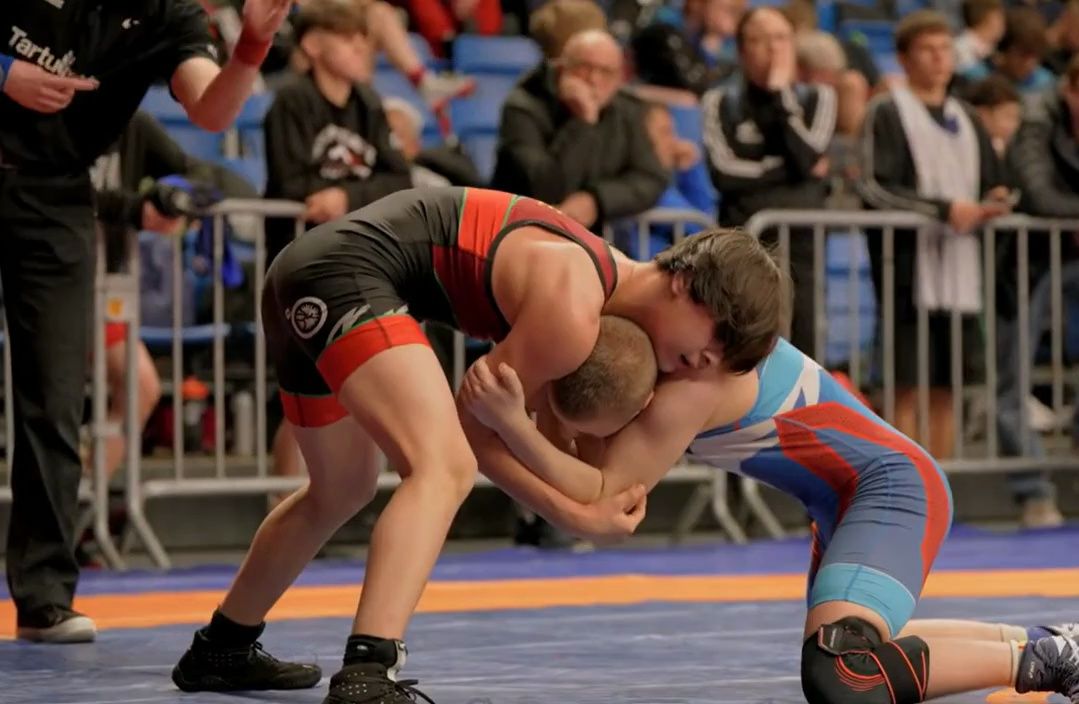 乌克兰选手在摔跤项目中获胜 乌克兰选手在摔跤项目中获胜