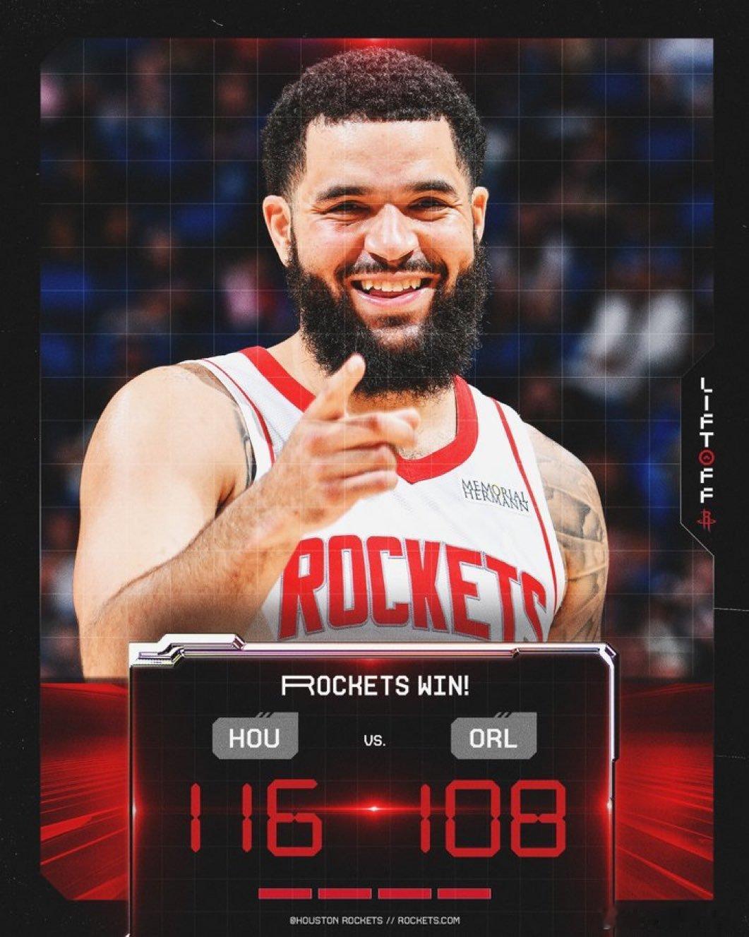 火箭大胜国王继续保持不败