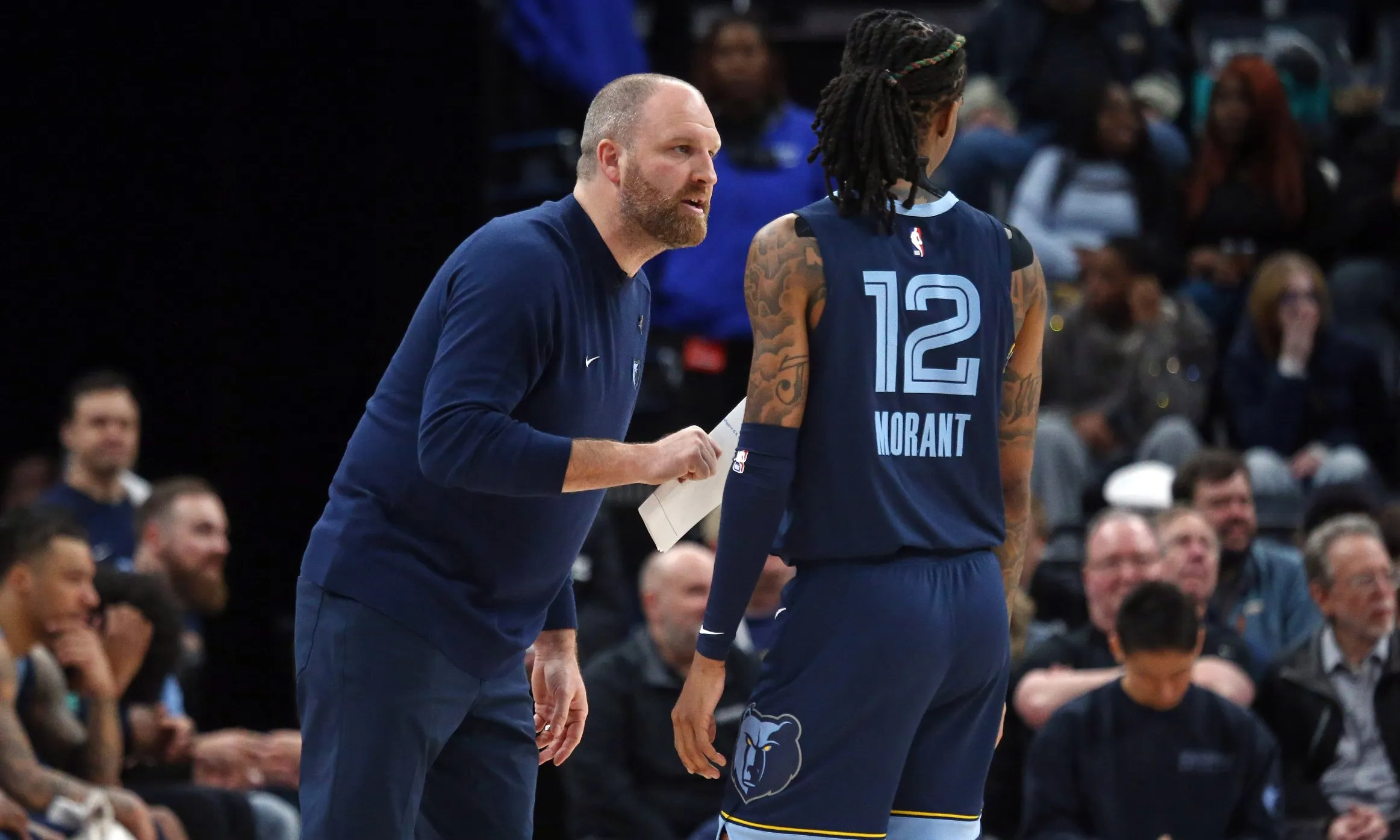 灰熊三连败争金独行侠,莫兰特别尴尬 灰熊三连败争金独行侠,莫兰特别尴尬